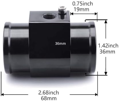 Aluminum Water Temp Joint Pipe - Image 2