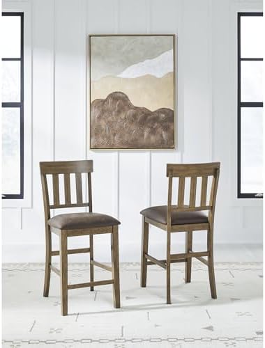 Signature Design by Ashley Wood Counter Height Bar Stools - Image 6