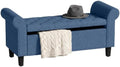 HOMCOM 47" Storage Ottoman End of Bed Bench by HOMCOM