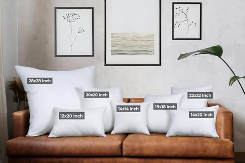 Utopia Bedding Throw Pillows Insert - Image 2