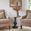 Reclaimed Walnut Accent Table by Unknown