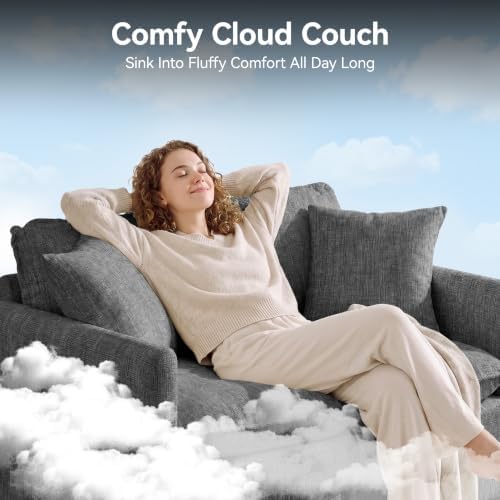 Cloud 3 Pieces Sofa Set, 2+2+3 Seater Couch, Modern Sofas Sets - Image 4