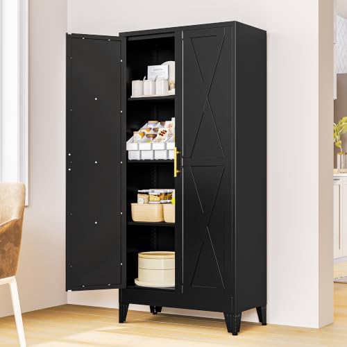 PAOFIN 61" H Kitchen Storage Cabinet by PAOFIN