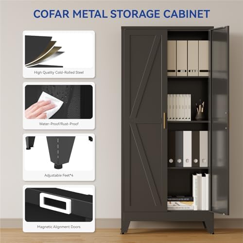 COFaR Metal Pantry Cabinet - Image 6