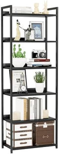 NUMENN Bookshelf, 6 Tier Freestanding Shelving Unit by NUMENN
