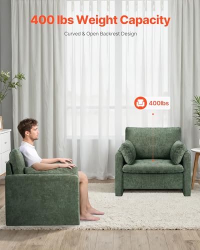 VEVOR Oversized Accent Chair, Armchair - Image 3