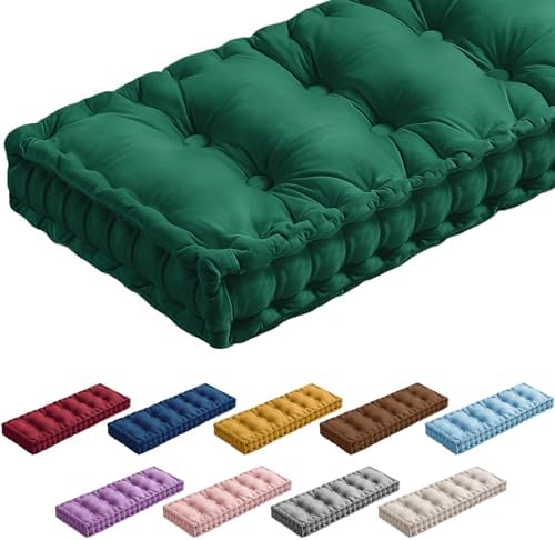 Threehoney Velvet Bench Cushion by Threehoney