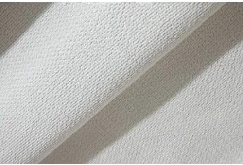 Upholstered Bed Frame King Size, Cream White - Image 4