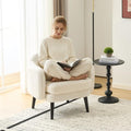 VINGLI 30.3" Wide Modern Barrel Accent Armchair by VINGLI