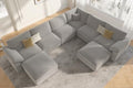 EASE MOOSE Oversized Sectional Modular Sofa, Large U Shape Sectional Couch Wide by EASEMOOSE