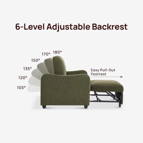 mopio Sophie Convertible Sleeper Chair Bed - Image 5