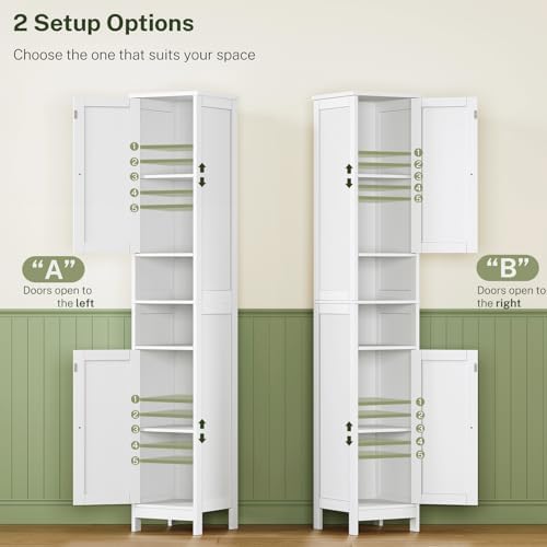 TEENFON 67" Tall Bathroom Cabinet - Image 5