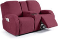 Ruaozz Stretch Loveseat Recliner Cover by RuaozzFurnitureCovers