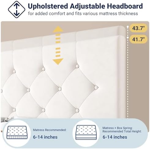 Allewie King Size Storage Bed Frame - Image 4