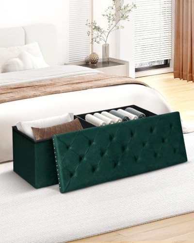 B FSOBEIIALEO Storage Ottoman Bench - Image 2