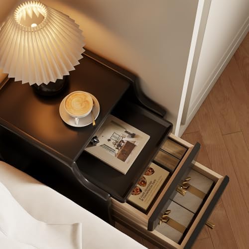 AQIMUELE Wood Nightstand, Bedside Table - Image 3