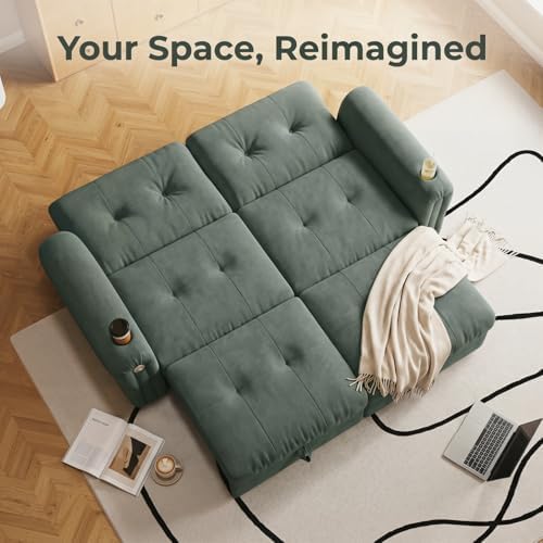 77" Convertible Queen Sofa Bed - Image 6