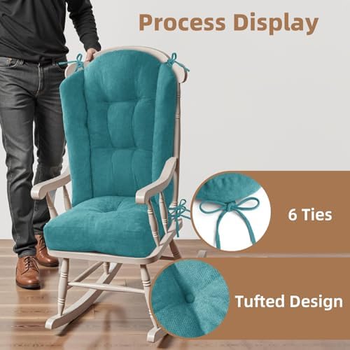 Wingback Rocking Chair Cushion - Image 3
