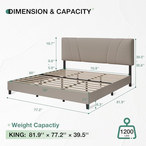 Novilla King Size Bed Frame - Image 2