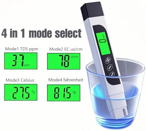 TDS Meter Digital Water Tester, Accurate and Reliable, Professional TDS - Image 3