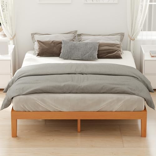 DUMOS Solid Wood Full Size Bed Frame - Image 4