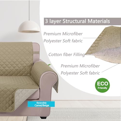 U-NICE HOME Reversible Sofa Cover Couch Cover - Image 4
