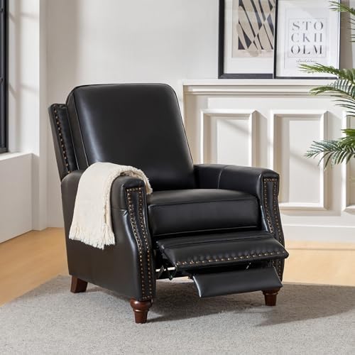 HULALA HOME Genuine Leather Manual Recliner - Image 6