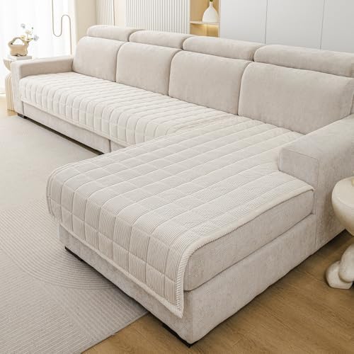 Couch Covers for Sectional Sofa, L Shaped Modular Couch Cover - Image 3