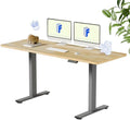 FLEXISPOT 63" x 24" Solid Wood Standing Desk by Unknown