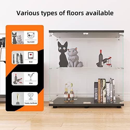 LFT HUIMEI2Y 2-Tier Glass Display Cabinet - Image 5
