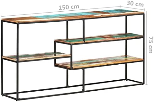 Sideboard Solid Reclaimed Wood Cabinet, Storage Buffet Cabinet, Room Furniture - Image 2