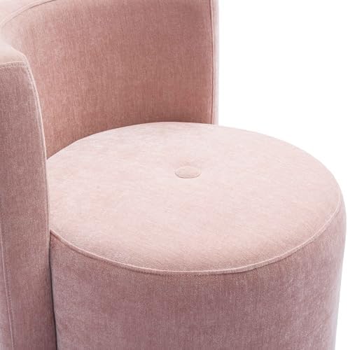 TOV Furniture Alyssa Upcycled Velvet Rolling Desk Chair - Image 5