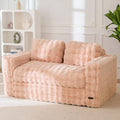 MAXYOYO Loveseat Sofa Couch, Upholstered Bean Bag Chair Cloud Seat by MAXYOYO