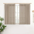 YoungsTex Oatmeal Linen Curtains 36 Inch Length by YoungsTex