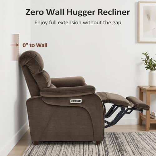 MCombo 73.8'' Zero Wall Hugger Power Recliner Sofa - Image 4