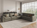 EASE MOOSE Modular Sectional Sofa, Large Modular Couch, Light Grey by EASEMOOSE