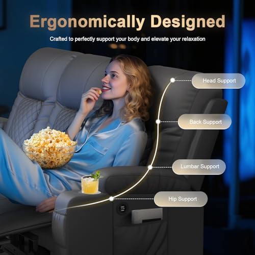 Recliner Sofa, Home Theater Seating - Image 3