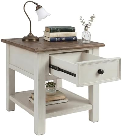 Signature Design by Ashley Farmhouse End Table by Unknown