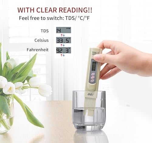 Digital TDS Meter Water Tester, PPM Water Quality Tester Measuring Range - Image 5