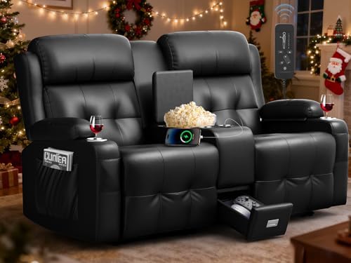 RV Loveseat Recliner Sofa, Home Theater Seating by TOMOSLTER