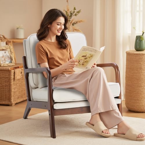 DUMOS Mid Century Modern Accent Chair - Image 2