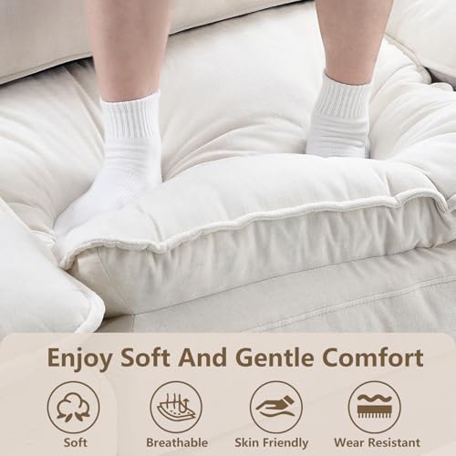 Modular Sectional Couch for Living Room, U Shaped Comfy Sofa - Image 5