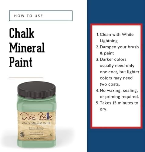 Dixie Belle Paint Company Chalk Mineral Paint - Image 3