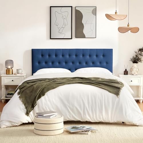 Upholstered Headboard California King, Adjustable Height 37''- 51'' - Image 3