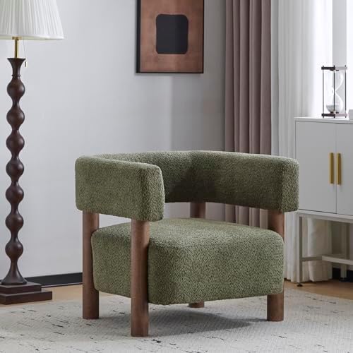 Christopher Knight Home Carly Low Profile Accent Chair, Round Backrest Side - Image 4