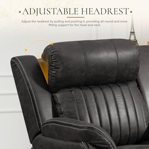 Power Reclining Sofa Set with Adjustable Headrest, Zero Gravity Electric - Image 3