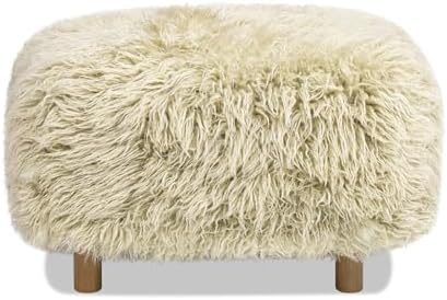 Jennifer Taylor Home Enchante 24.5" New Zealand Sheepskin Rectangular Accent - Image 4