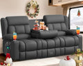 RV Loveseat Recliner Sofa, 3 Seater Reclining Sofa by MOSGAT