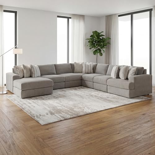 Signature Design by Ashley U-Shaped 7-Piece Sectional - Image 2