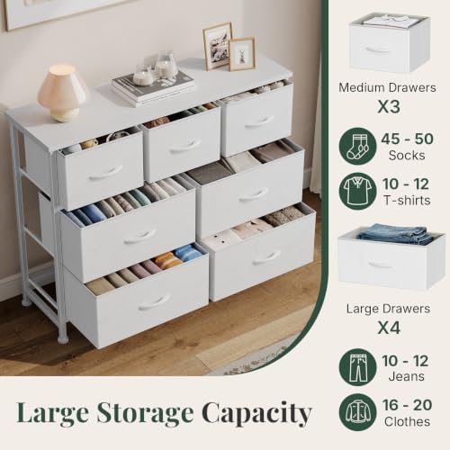 Fabric Dresser for Bedroom - Image 4